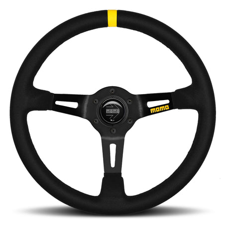 MOMO Tuning & SafetyMOD 08 Steering Wheel Black Suede