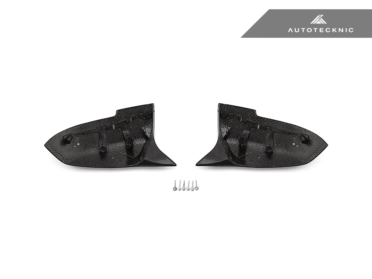 AutoTecknic Replacement Version II M-Inspired Dry Carbon Mirror Covers - BMW F87 M2 | F22 2-Series | F30 3-Series | F32/ F36 4-Series