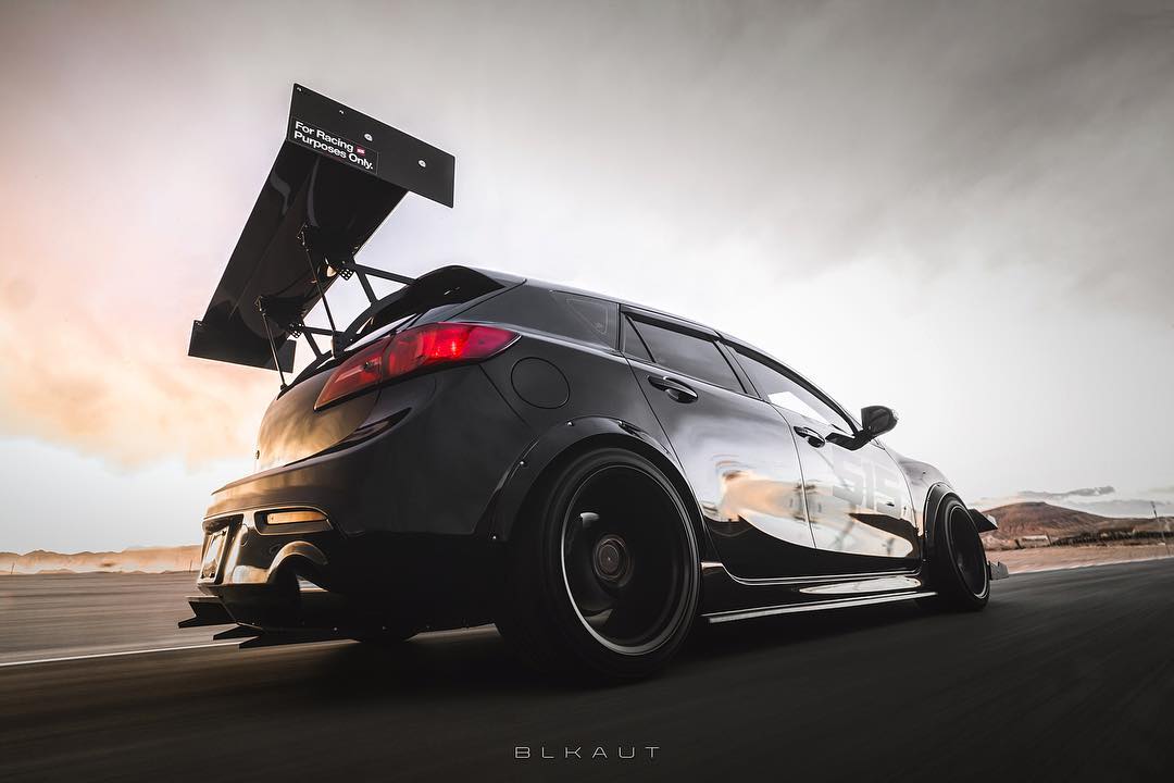 Diffuser V1+ – Mazda Mazdaspeed 3 (BL, 2010-2013)