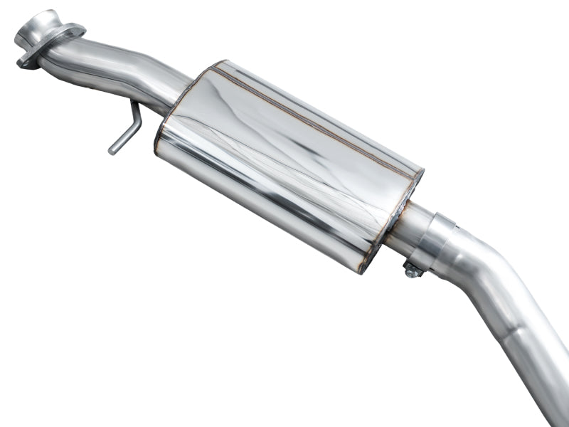 AWE Tuning AWE 23-24 Toyota GR Corolla Touring Edition Catback Exhaust - Chrome Silver Tips 3015-52472