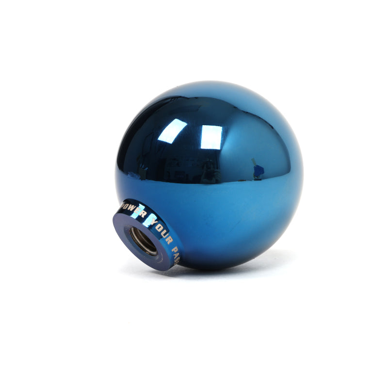 BLOX Racing V2 - 490 Limited Series Spherical Shift Knob 10X1.5 - Electric Blue BXAC-00240-TB-V2