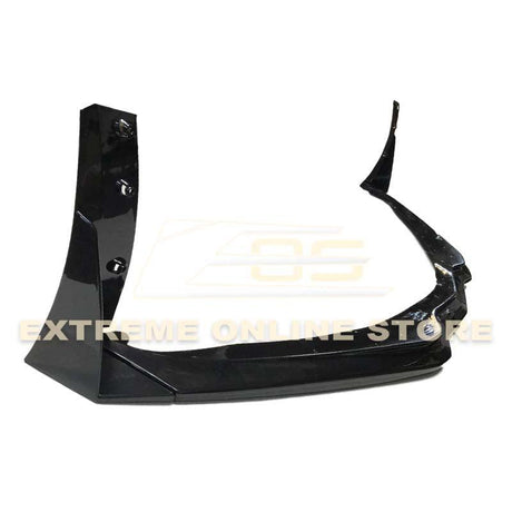 Corvette C7 Carbon Flash Front Splitter W/ Stage 3 Wickerbill Side Winglets