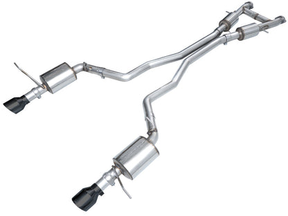 AWE Tuning 11-24 Dodge Durango 5.7L Touring Edition Exhaust w/ Diamond Black Tips 3015-33575