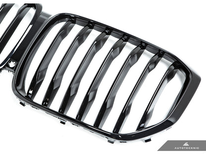 AutoTecknic Gloss Black Front Grille - G05 X5 Pre-LCI