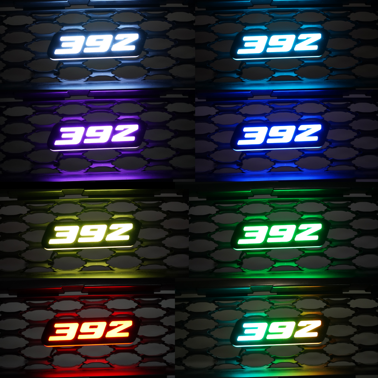 392 LED Badge (Multicolor Flow)
