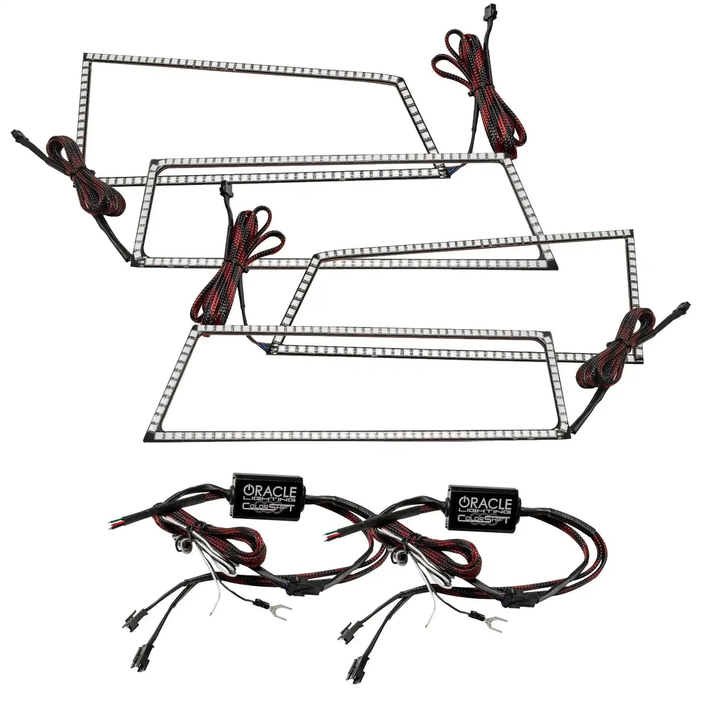 ORACLE Lighting 2003-2006 Chevy Silverado ColorSHIFT Dual Halo Headlight Kit