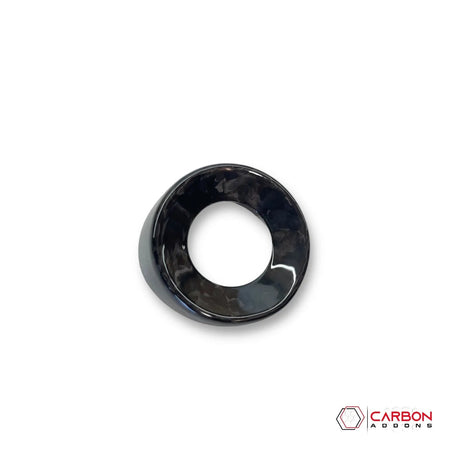 Camaro 2010-2015 Real Carbon Fiber Ignition Keyhole Ring Trim Cover