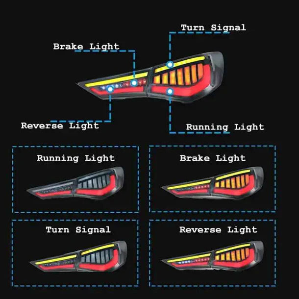 2020-2023 Nissan Sentra Tail Lights