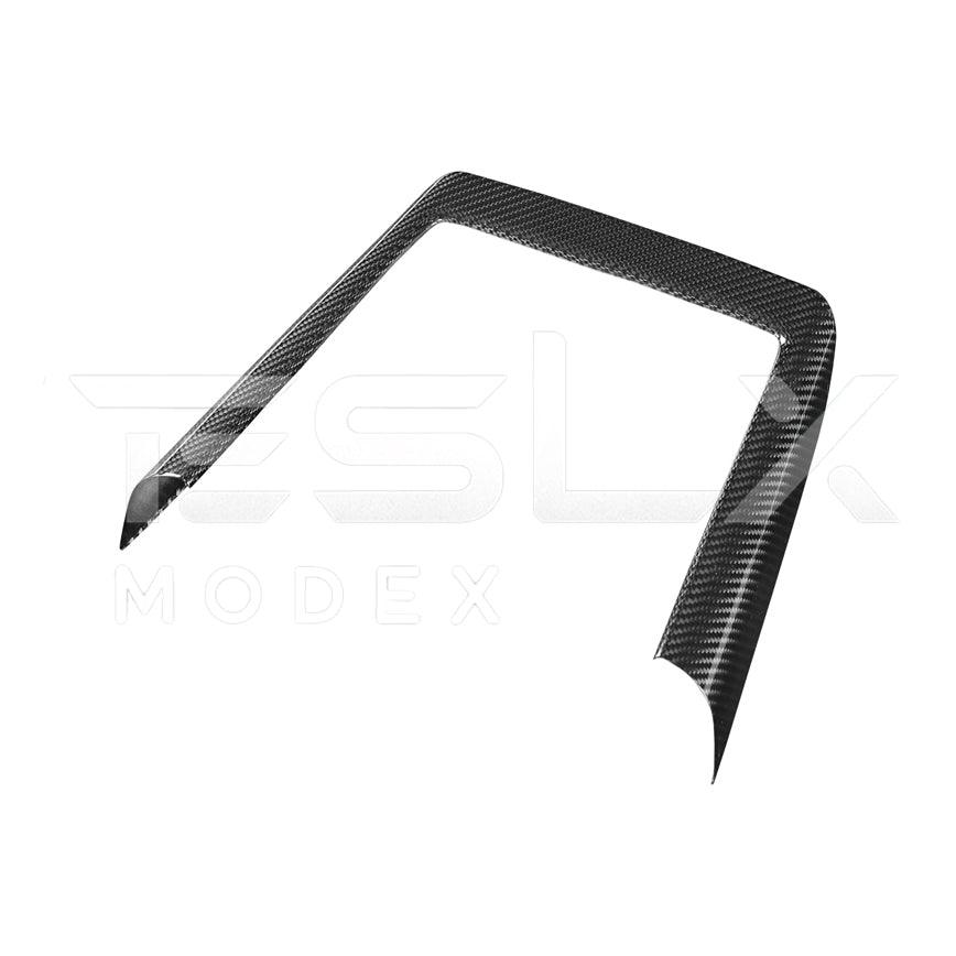 2024-Up Tesla Model 3 Carbon Fiber Interior Center Console Frame
