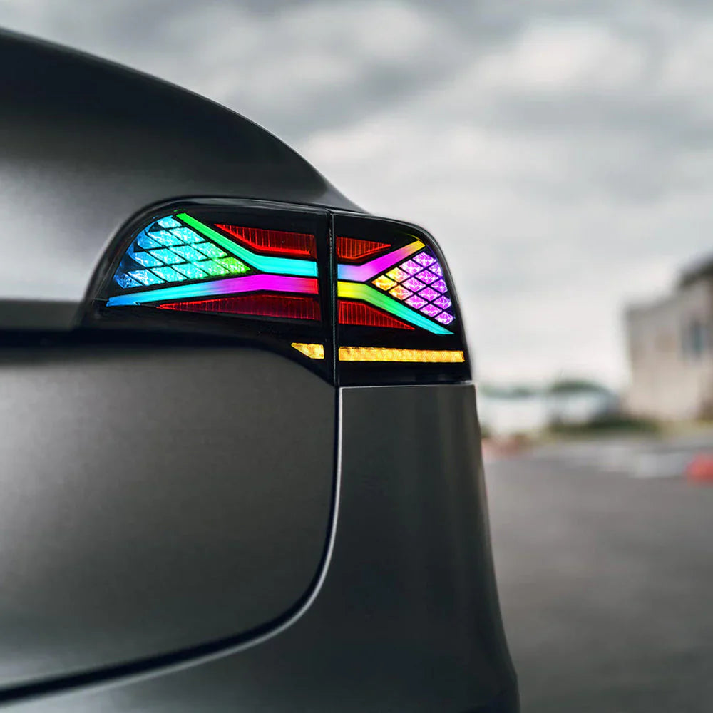 2017+ Tesla Model 3 Y RGB Tail Lights