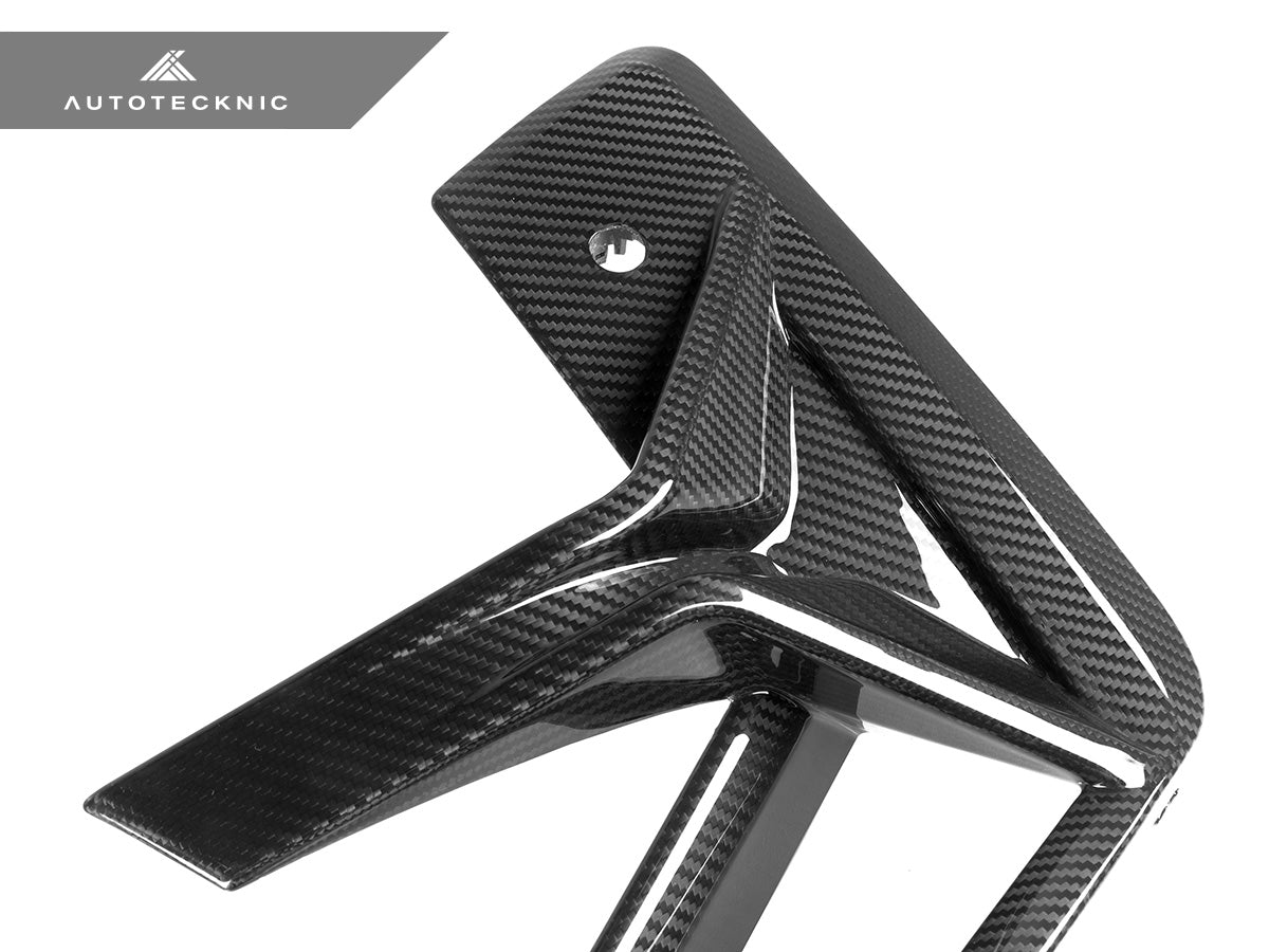 AutoTecknic Dry Carbon Front Bumper Trim Set - F97 X3M LCI | F98 X4M LCI
