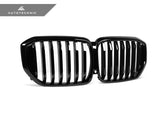 AutoTecknic Gloss Black Front Grille - G05 X5 LCI