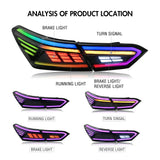 2018-2024 Toyota Camry 8th Gen Rear Lamp