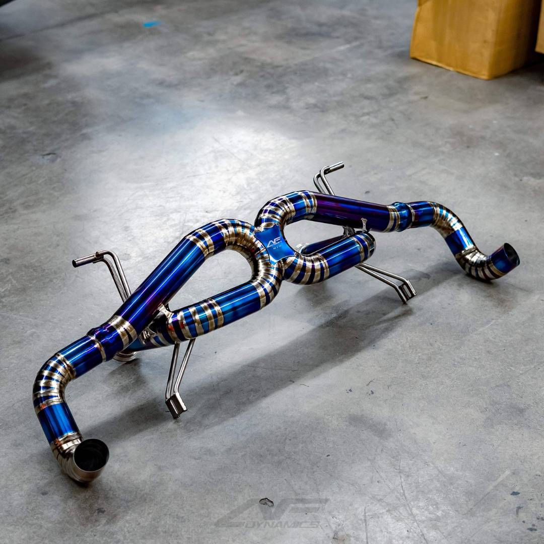 2017 - 2023 Audi R8 Titanium AFD F1 Exhaust System
