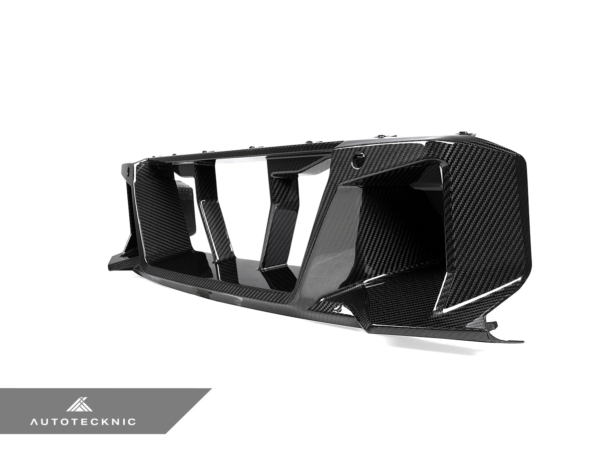 AutoTecknic Dry Carbon Corsa Center Bumper Trim - G87 M2