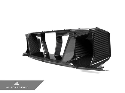 AutoTecknic Dry Carbon Corsa Center Bumper Trim - G87 M2