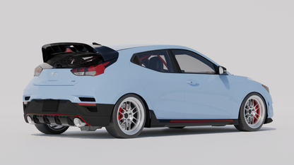 WRC Wing V2 - Hyundai Veloster N (JS, 2019-2022)