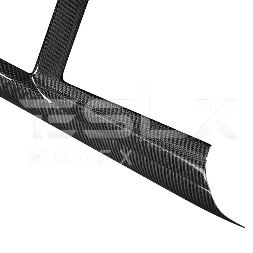 2024-Up Tesla Model 3 Carbon Fiber Interior Console Frame