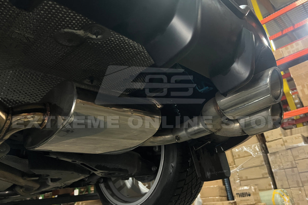 2019-Present Toyota Corolla Hatchback Quad Tips Cat Back Exhaust