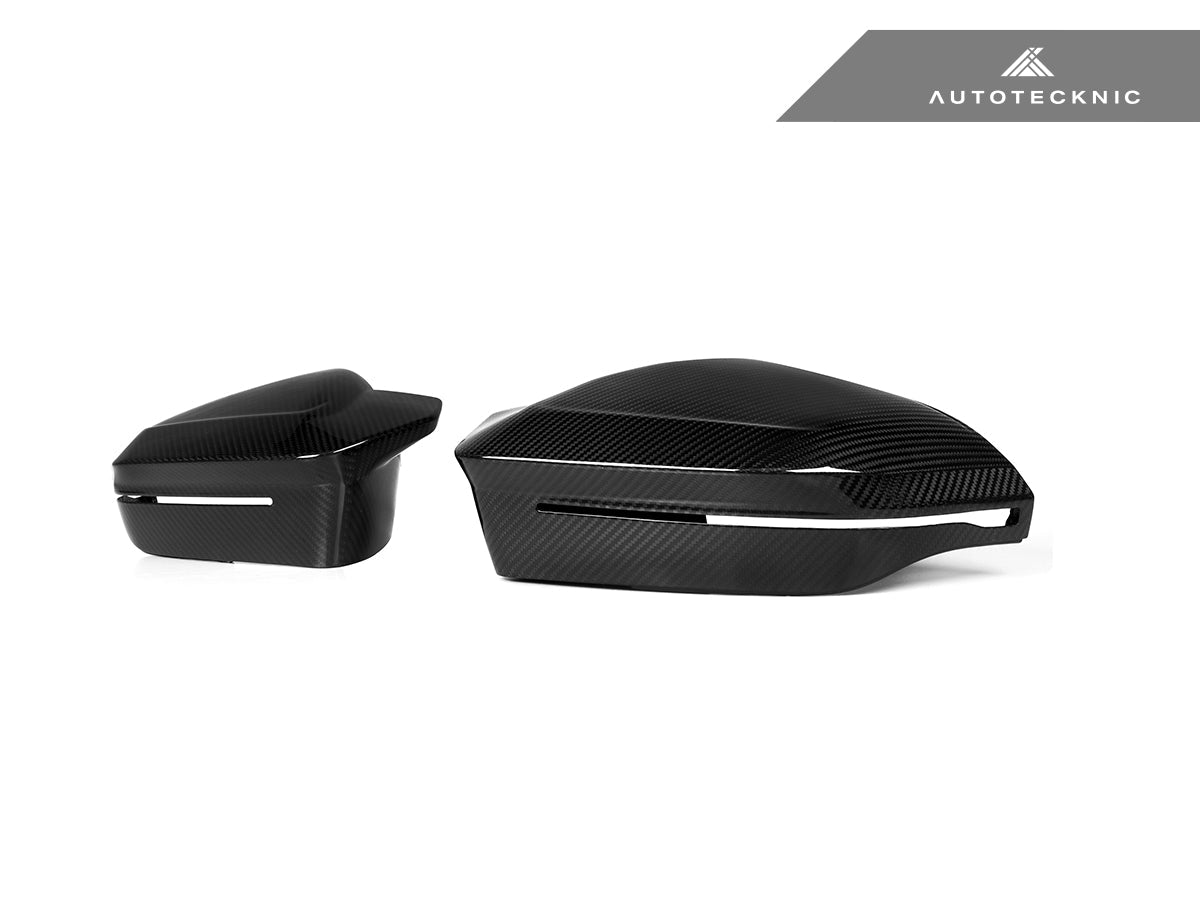 AutoTecknic M-Inspired Dry Carbon Mirror Cap Set - BMW G60 5-Series | G70 7-Series