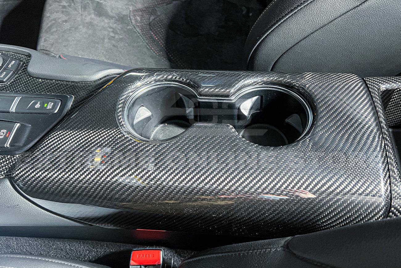2020-Up Toyota Supra Carbon Fiber Center Console Panel Cover