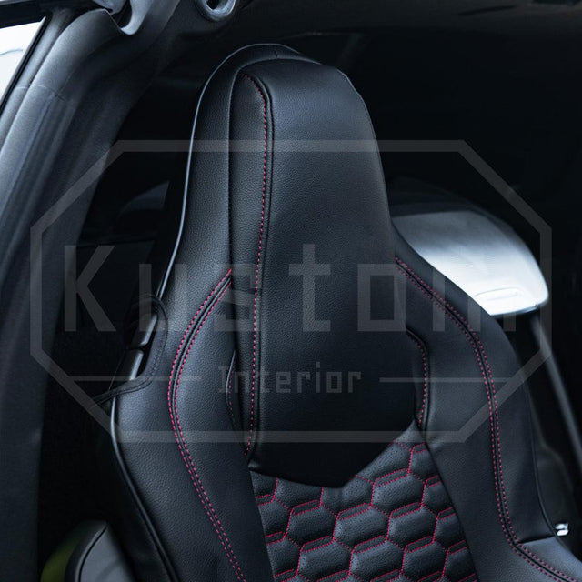 Corvette C8 Premium Custom Leather Seat Covers