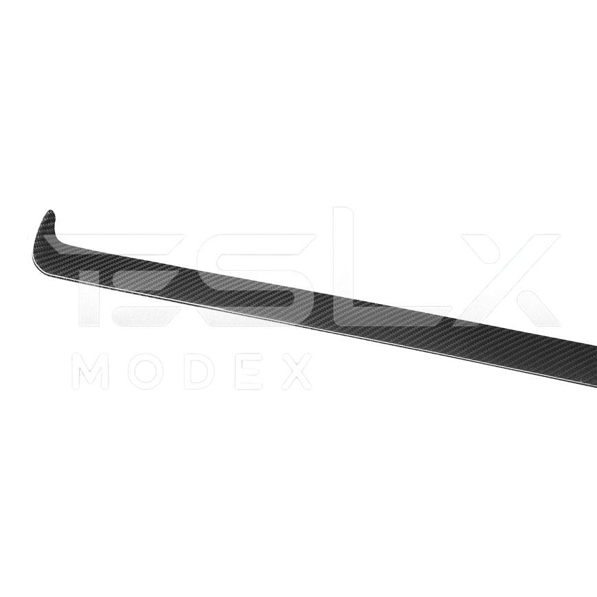 2024-Up Tesla Model 3 Carbon Fiber Interior Front Center AirOutlet Frame Cover