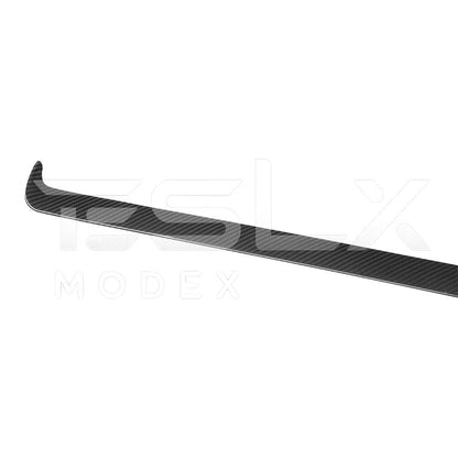 2024-Up Tesla Model 3 Carbon Fiber Interior Front Center AirOutlet Frame Cover