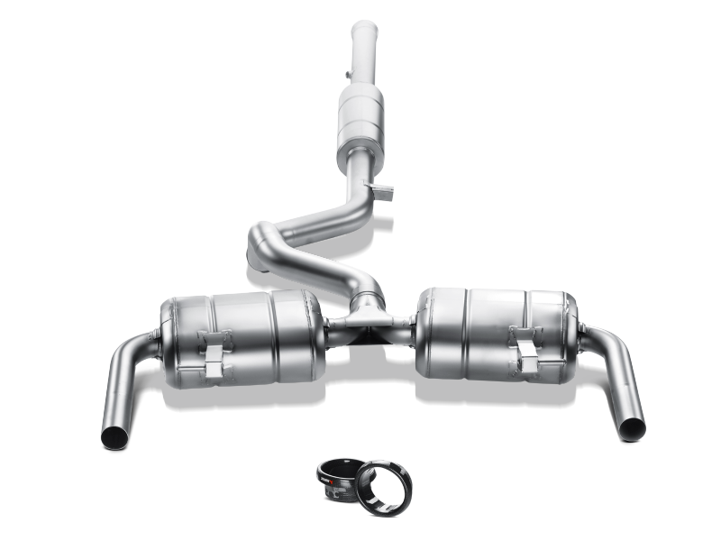 Akrapovic 09-12 Renault Clio III RS 0 Evolution Line Cat Back (SS) w/ Carbon Tips S-RECL3RS