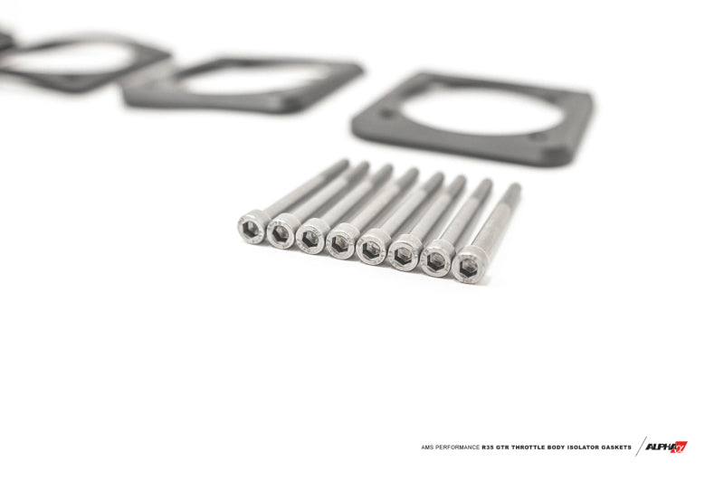AMS Performance 2009+ Nissan GT-R Throttle Body Isolators ALP.07.08.0006-5