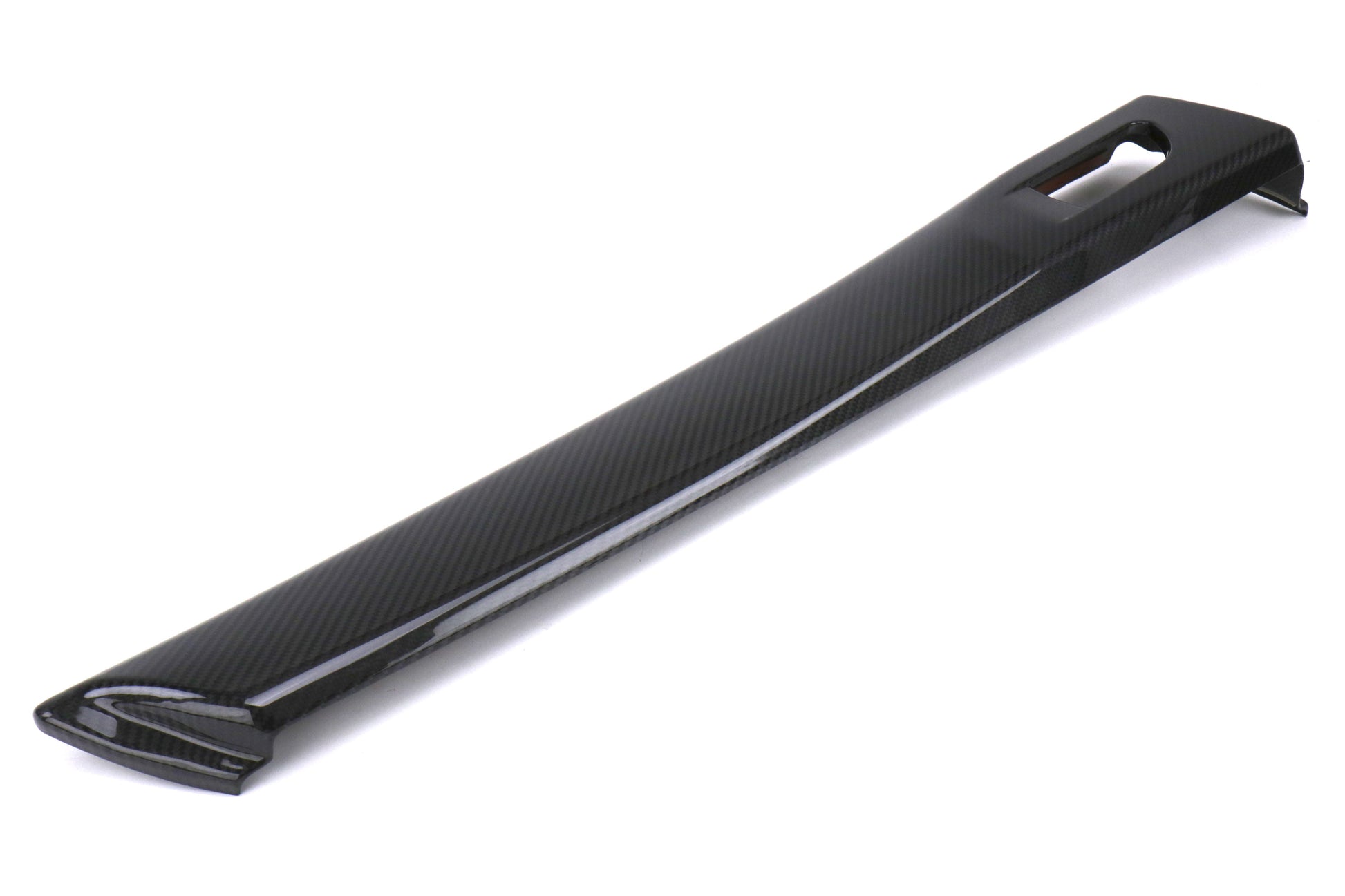 OLM LE Dry Carbon Fiber Rear Door Trim Upper Panels - 2015-2021 Subaru WRX / STI