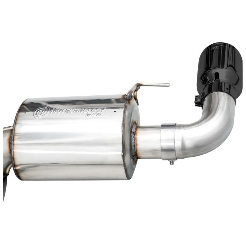 AWE Tuning Touring Edition Axle Back Exhaust | 3" Diameter | 4.5" Dual Diamond Black BMW 430i 2021-2024|BMW 330i 2019-2024