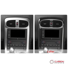 [3pcs] Real Carbon AC and Radio Dash Trim Overlay | C6 2005-2013 Corvette