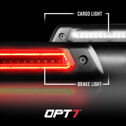 2009-2014 Ford F150 LED 3rd Brake Light w-Smoked Housing Explorer Upgrade –Runner Series - Cree XM LED