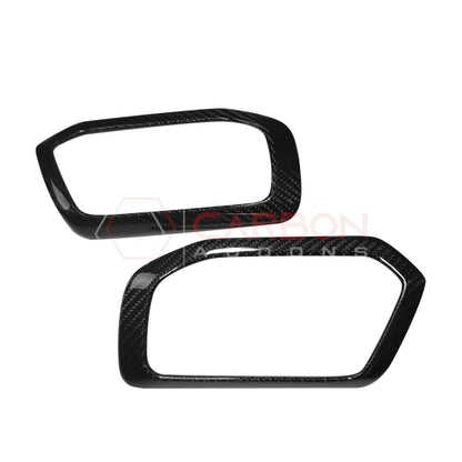 Real Carbon Fiber Interior Door Handle Trim Covers For 2021+ Ford Bronco