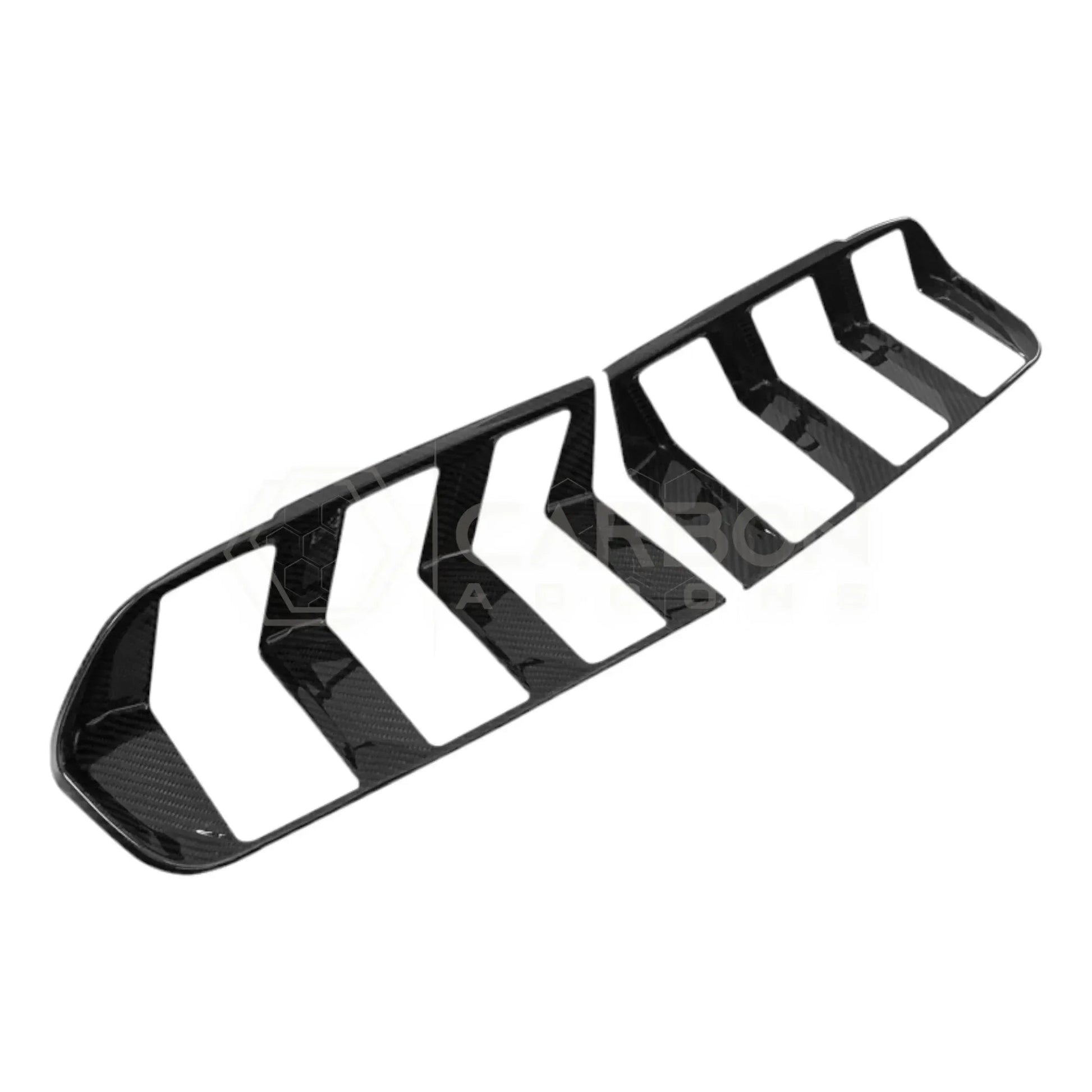 Real Carbon Fiber Taillight Trim Covers for 2024+ Ford Mustang
