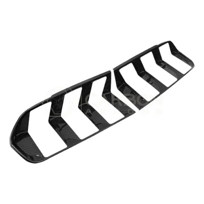 Real Carbon Fiber Taillight Trim Covers for 2024+ Ford Mustang