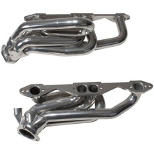 Chevrolet GM Truck SUV 5.0 5.7 1-5/8 Shorty Exhaust Headers Polished Silver Ceramic 96-99