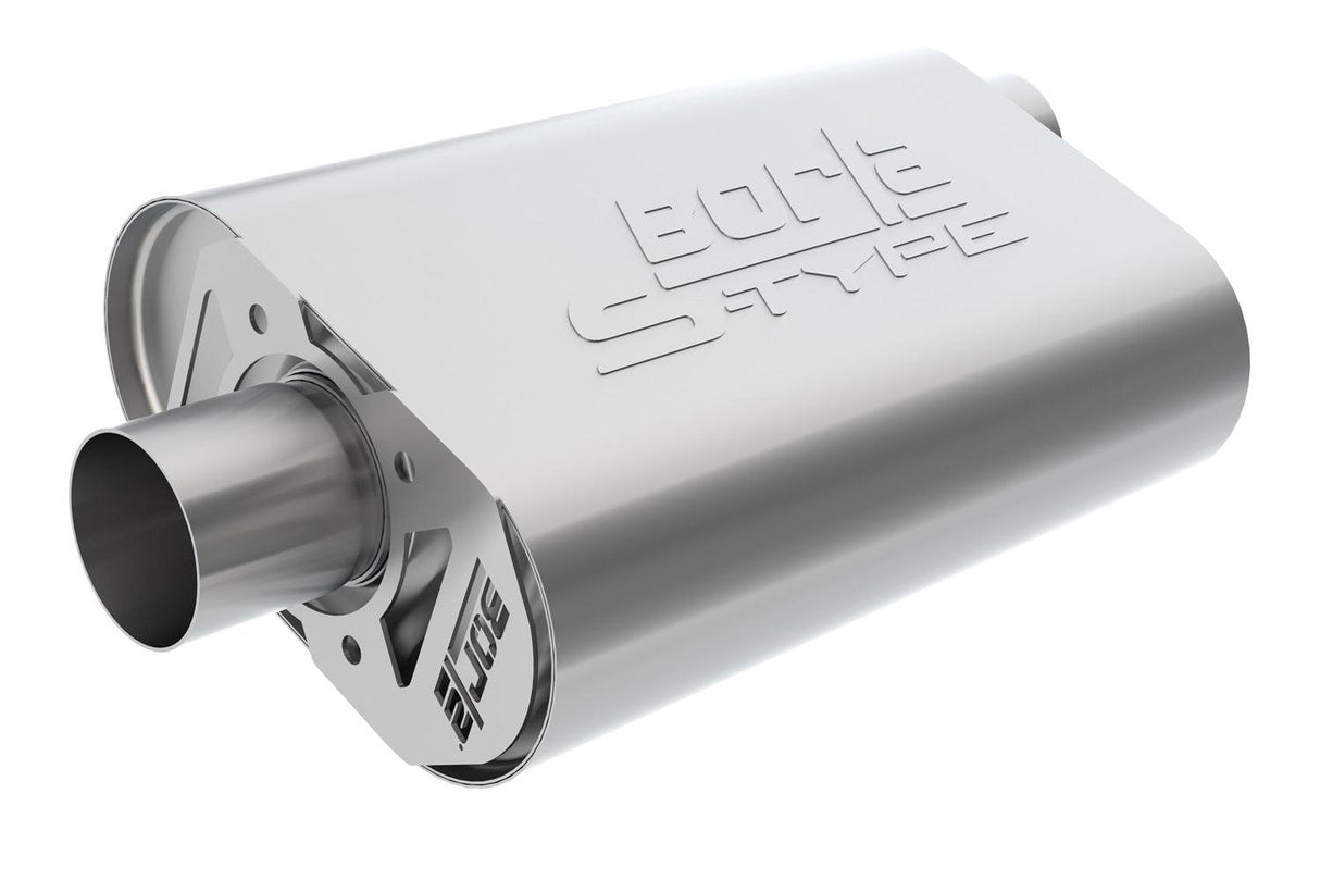 Borla - S-Type CrateMuffler For Small Block Chevrolet High Output 350/ 383/ 406 V8.