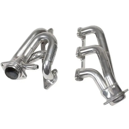 Ford Mustang V6 1-5/8 Shorty Exhaust Headers Polished Silver Ceramic 05-10