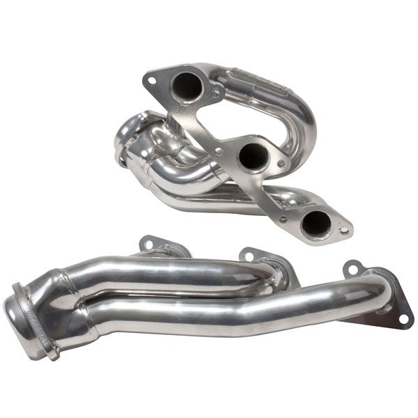 Ford Mustang V6 1-5/8 Shorty Exhaust Headers Polished Silver Ceramic 05-10