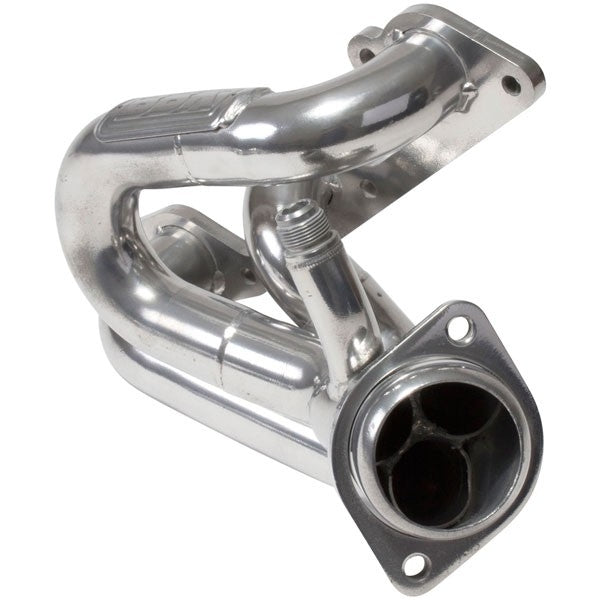 Ford Mustang V6 1-5/8 Shorty Exhaust Headers Polished Silver Ceramic 05-10