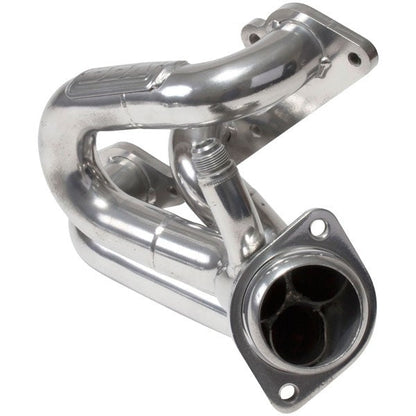 Ford Mustang V6 1-5/8 Shorty Exhaust Headers Polished Silver Ceramic 05-10