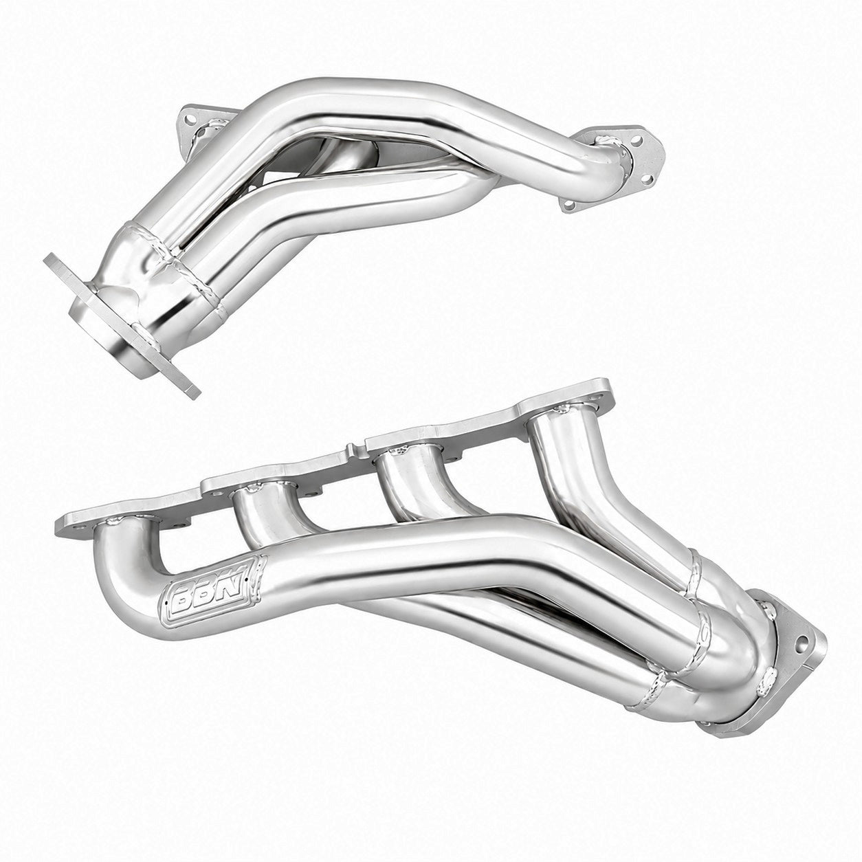 Dodge Challenger Charger 300C Magnum 6.1 Hemi 1-7/8 Shorty Exhaust Headers Polished Silver Ceramic 06-10
