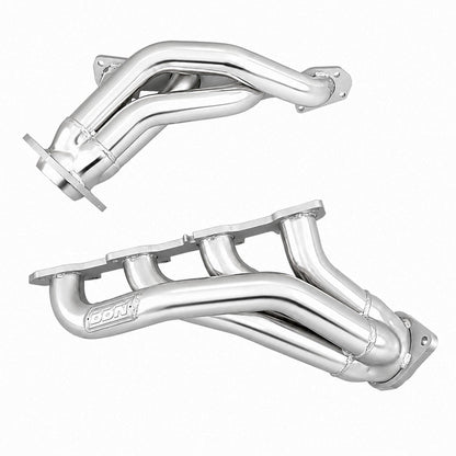 Dodge Challenger Charger 300C Magnum 6.1 Hemi 1-7/8 Shorty Exhaust Headers Polished Silver Ceramic 06-10
