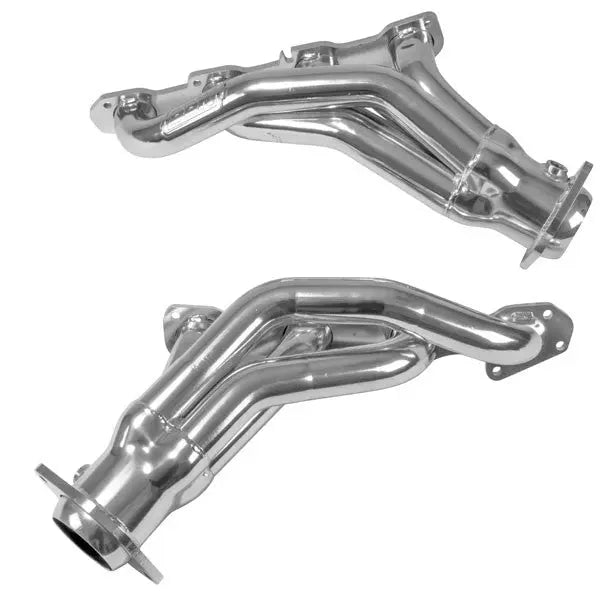 Dodge Challenger Charger 300C Magnum 6.1 Hemi 1-7/8 Shorty Exhaust Headers Polished Silver Ceramic 06-10