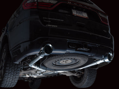 AWE Tuning 11-24 Dodge Durango 5.7L Track Edition Exhaust w/ Chrome Silver Tips 3020-32575