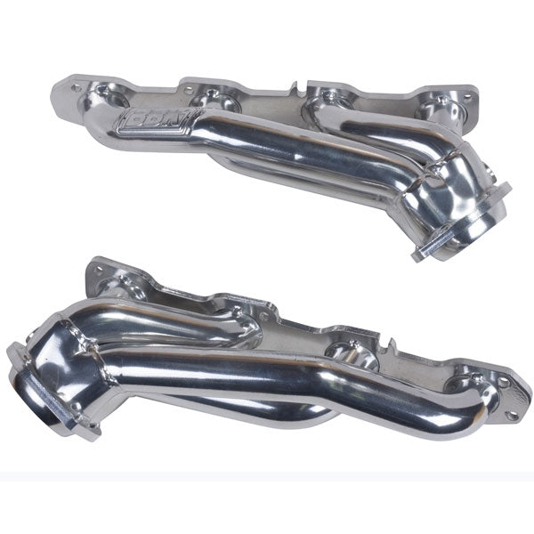 Dodge Challenger Charger 5.7 Hemi 1-3/4 Shorty Exhaust Headers Polished Silver Ceramic 09-24