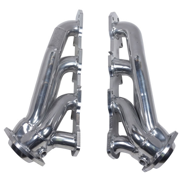 Dodge Challenger Charger 5.7 Hemi 1-3/4 Shorty Exhaust Headers Polished Silver Ceramic 09-24