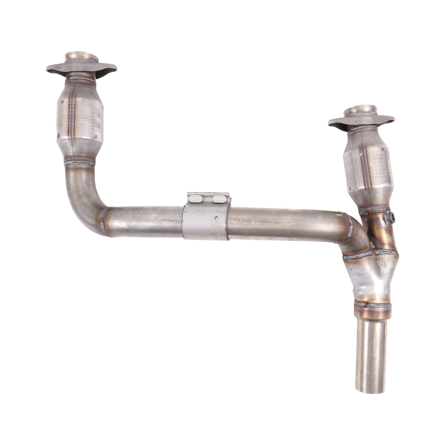 Jeep Wrangler 3.8 1-5/8 Long Tube Exhaust Headers With High Flow Cats Titanium Ceramic 07-11